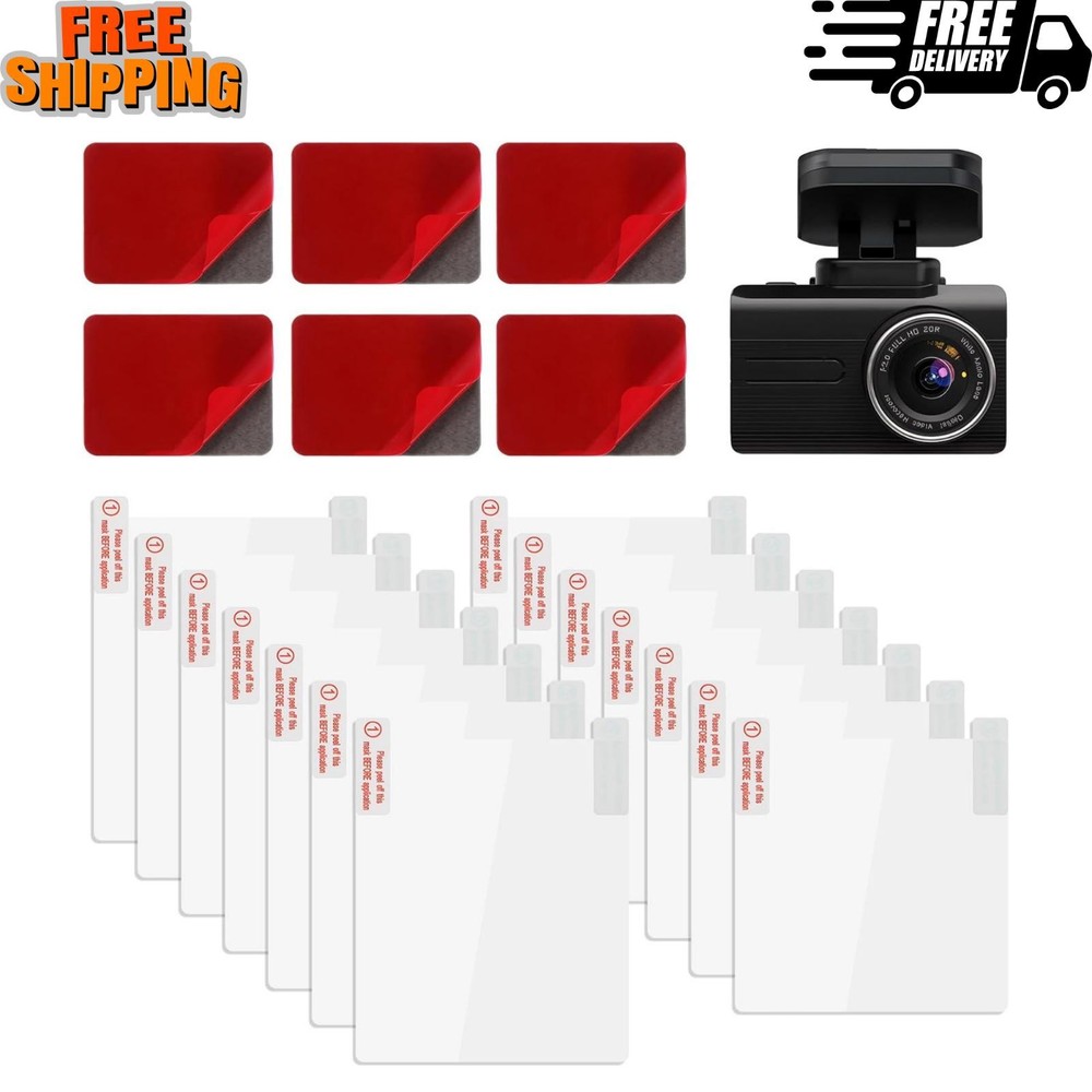 Electrostatic Sticker Mounting Dash Cam 20 Pcs Double-sided Adhesive Pad Electro