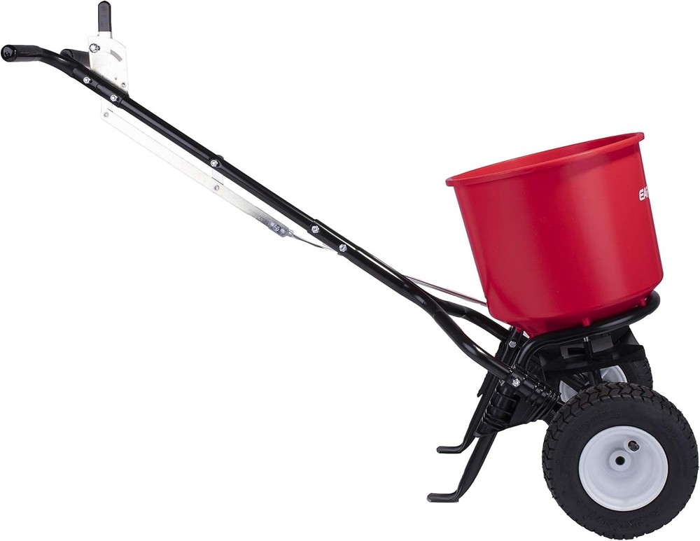High-Performance 40lb Fertilizer Spreader - Rust-Proof Design, All Terrain Ready