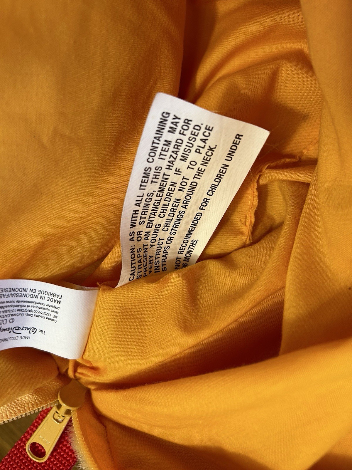 Winnie The Pooh Backpack Character Disney Store Used Slight Wear Reflects Price!