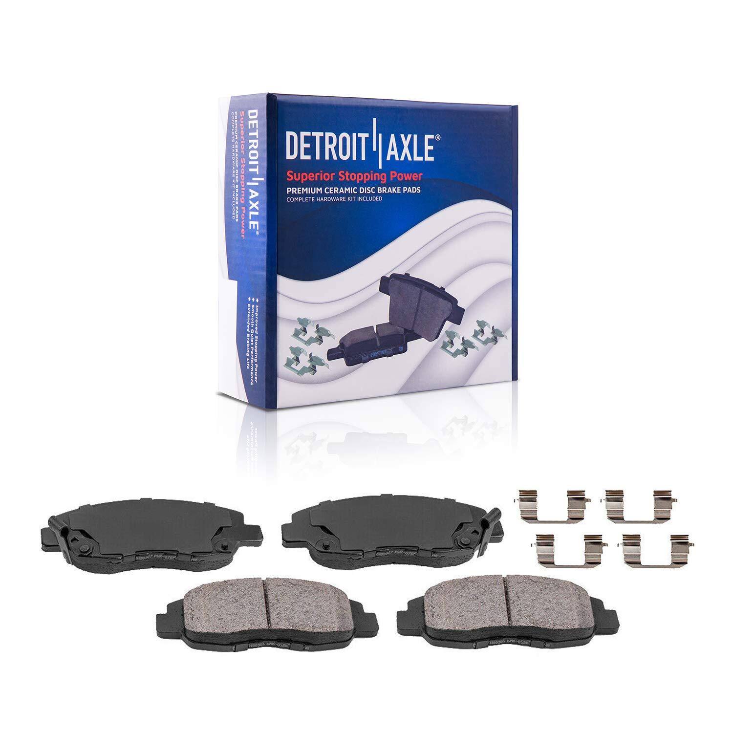 Front Ceramic Brake Pads + Rear Shoes for 1996 1997 1998 - 2004 2005 Honda Civic