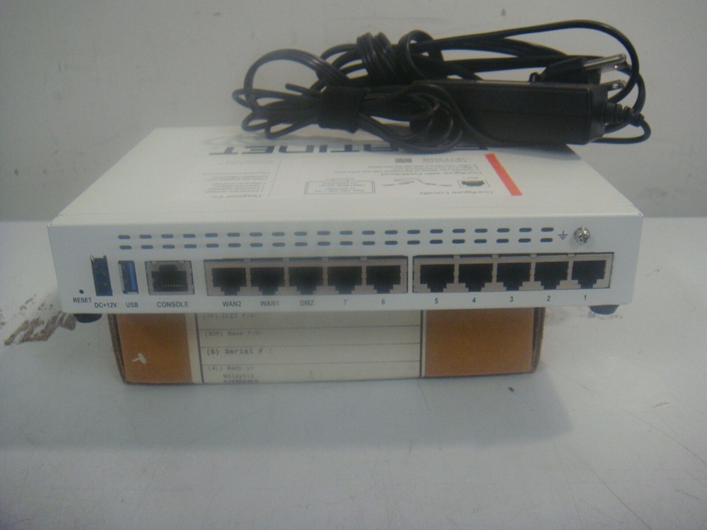 Fortinet FortiGate 60E Network Security Firewall "Same Day Shipping"