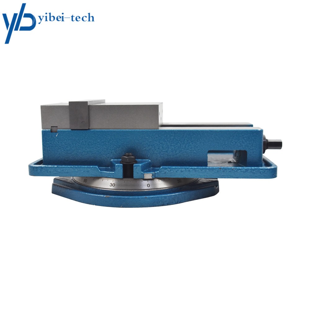 5" Milling Machine Lockdown Vise 360° Swiveling Base Precision Bench Top Removal