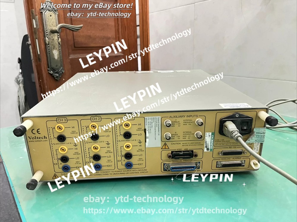 1 Pcs Voltech PM3000A universal power analyzer used#ytd