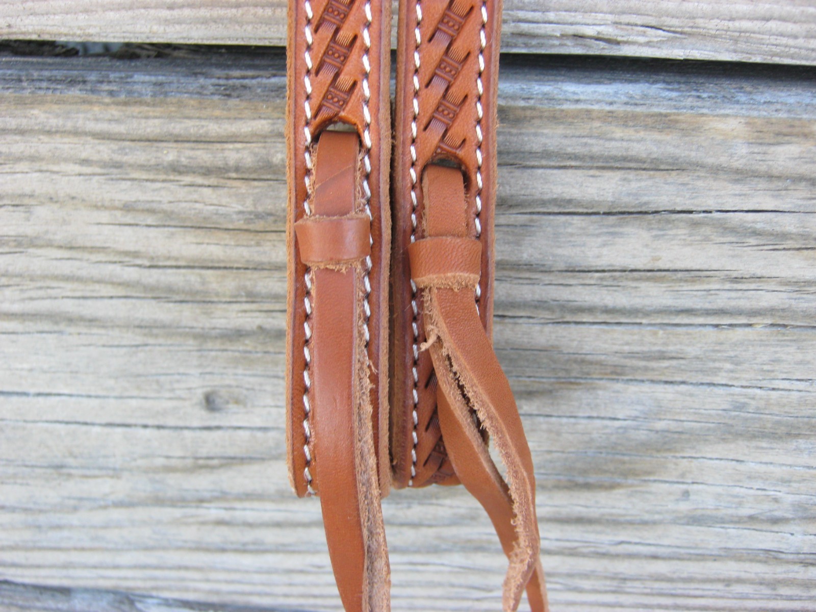 West 74 Light Oil Leather 5/8" One Ear Vintage Style Floral Nickle Headstall