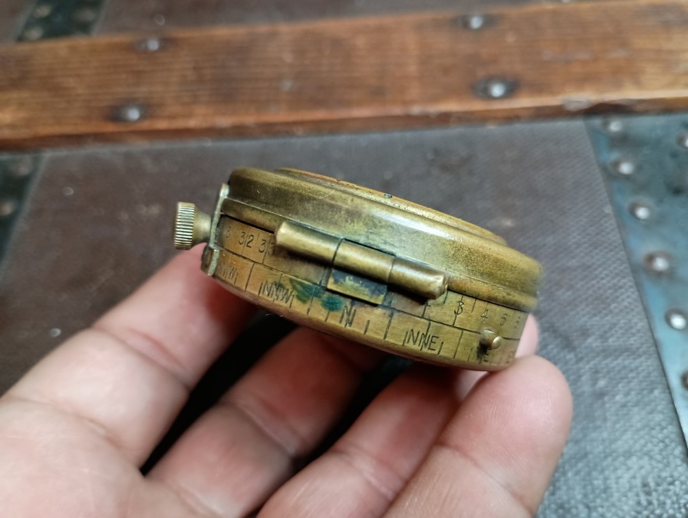 1918 Compass C-E No. 9416 Nice Patina Unpolished