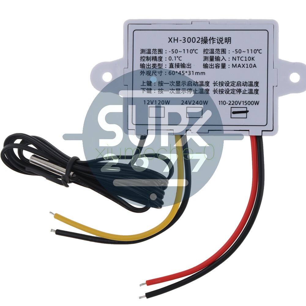 NEW AC 110V-220V Digital LED Temperature Controller Microcomputer Thermostat