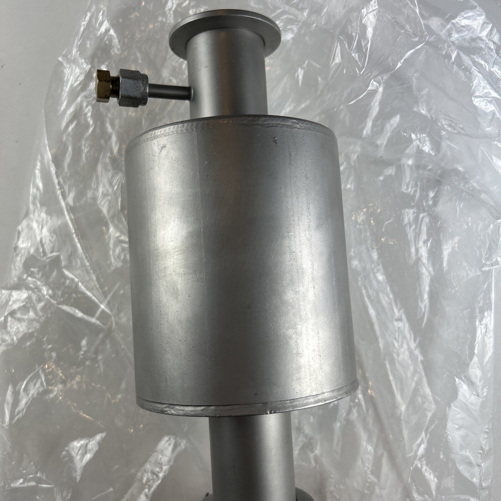 High Vacuum Stainless  InLine KF40 Fourline Trap - Quick Connect NW40