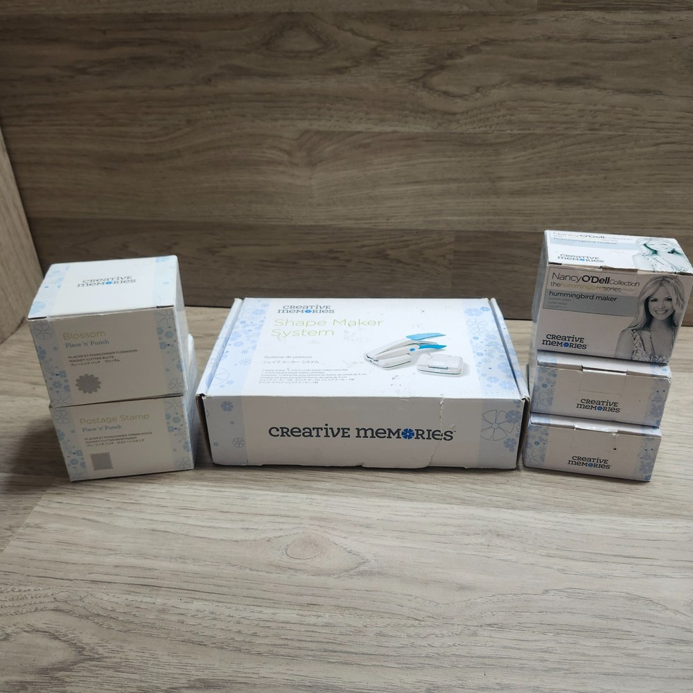 Creative Memories Shape Maker Punch System + Extras