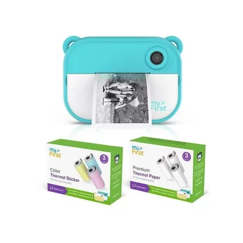 NEW SEALED myFirst Camera Insta 2 Bundle Set Blue C3