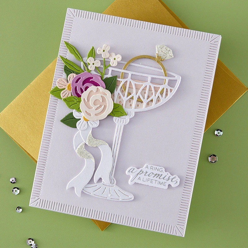 Spellbinders Cutting Dies BD-1004 Happier Hour Bundle