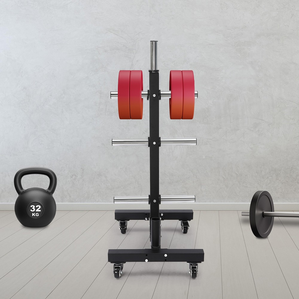 1102.3 Lb. Load Capacity Plate Rack Tree Dumbbell Rack Vertical Storage Tree Us