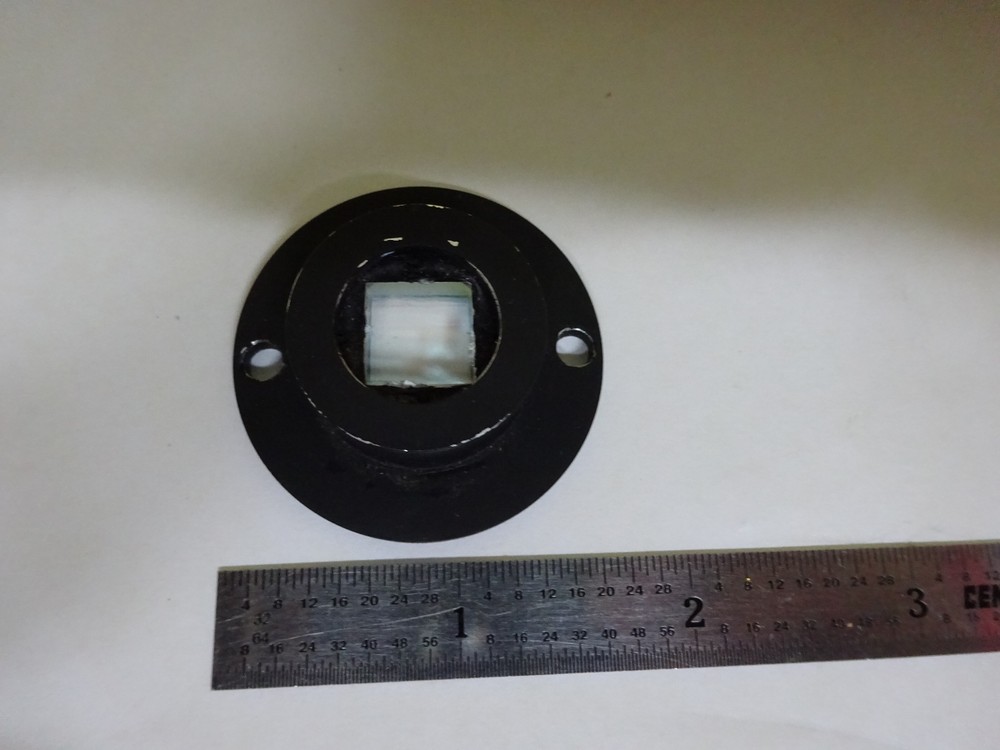 OPTICAL MOUNTED PRISM MICROSCOPE OPTICS AS IS BIN#P6-12