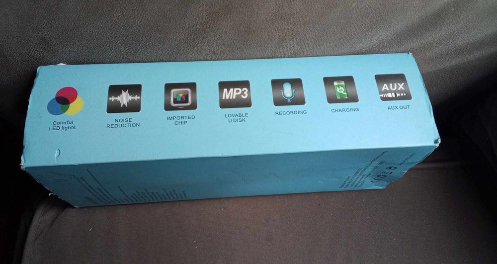 Wireless Karaoke Microphone E109 with Case