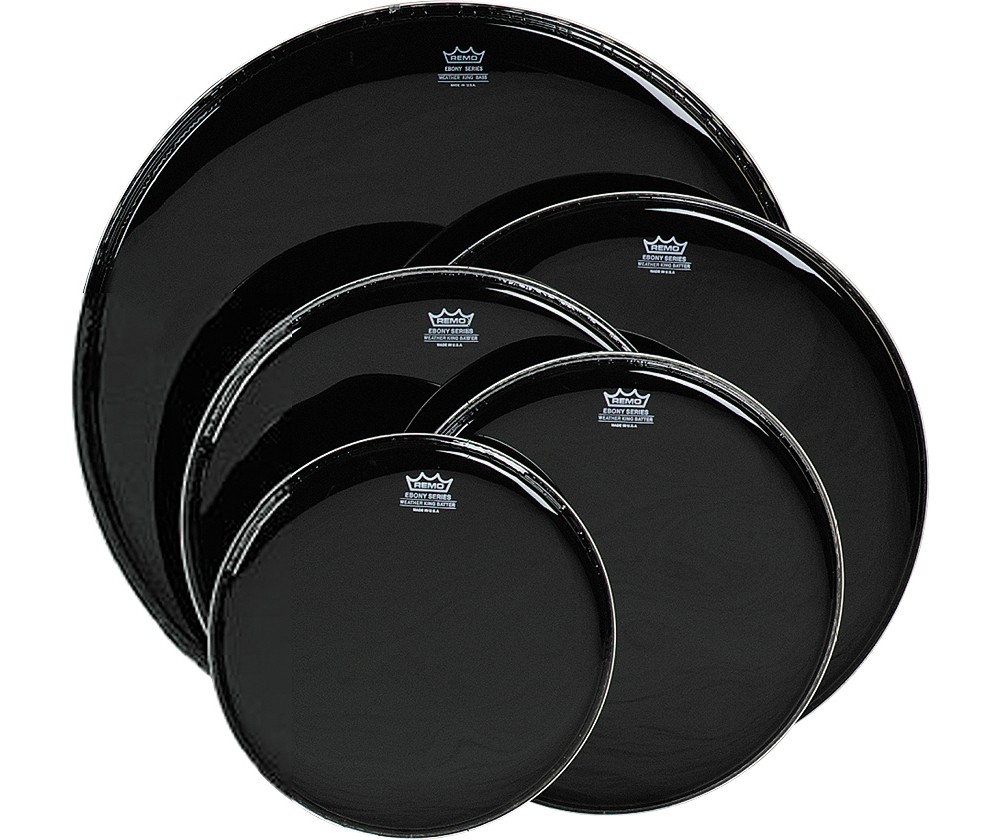 Remo Ebony Ambassador Head 10 in.