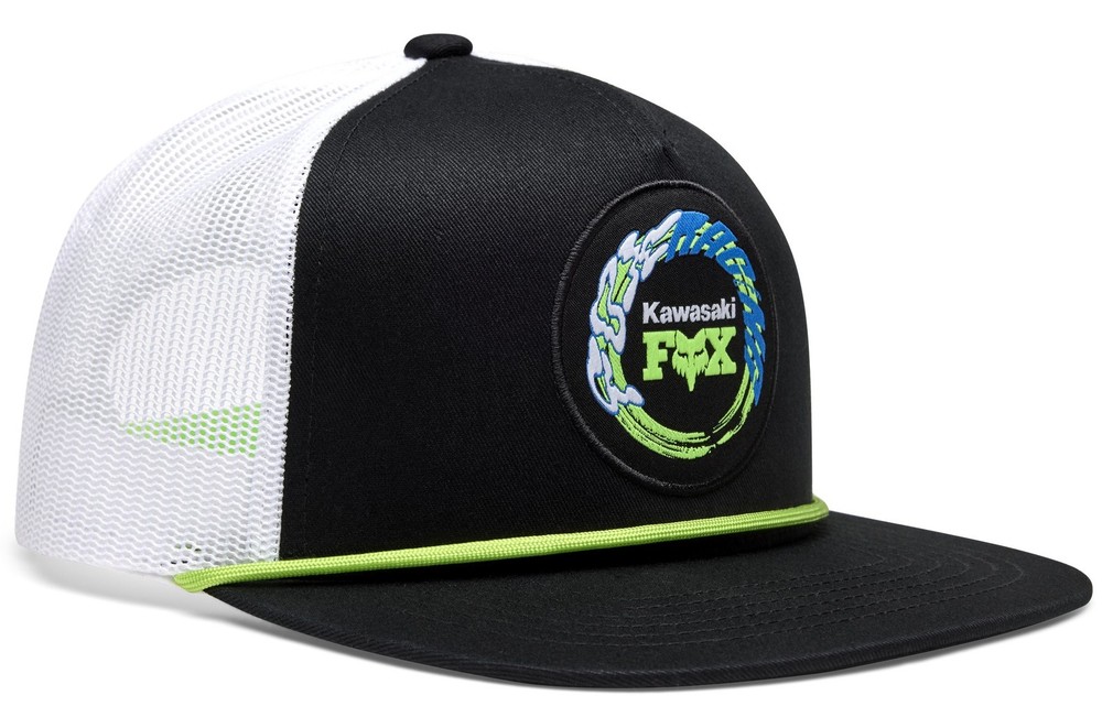 Fox Racing Kawasaki Snapback Hat Black