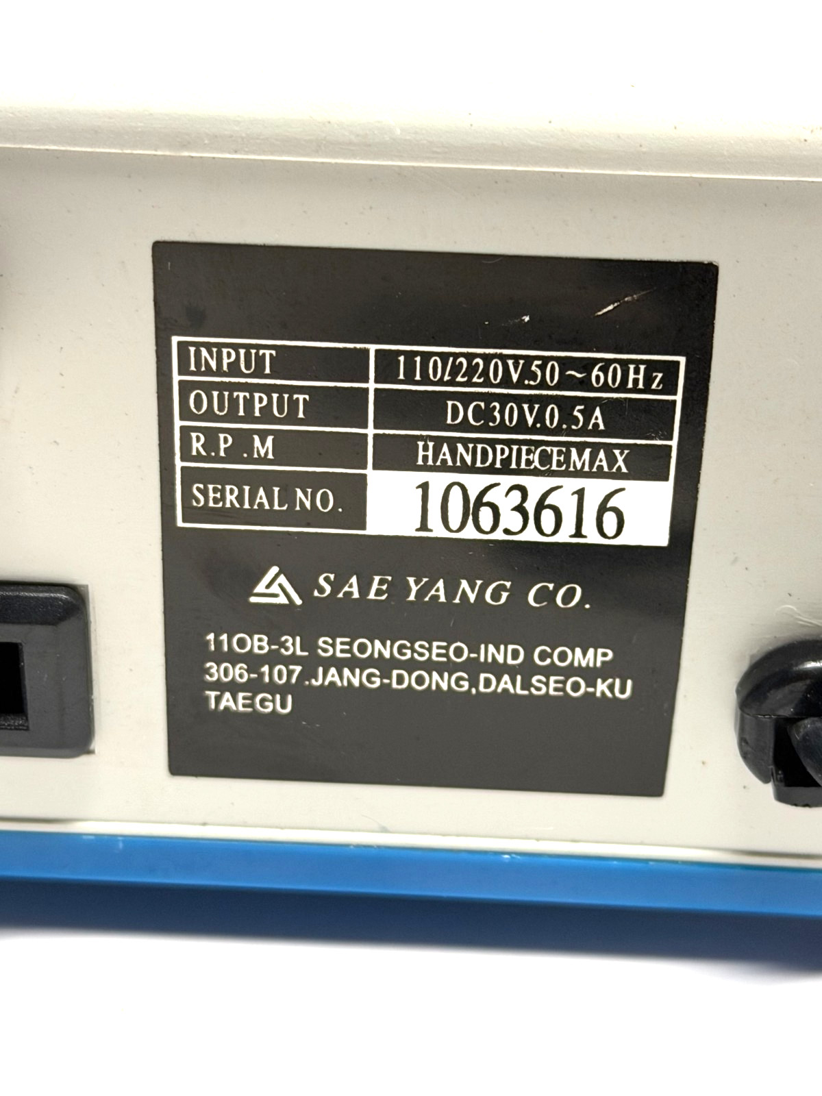 Marathon III Micromotor Micro Motor Handpiece Handle