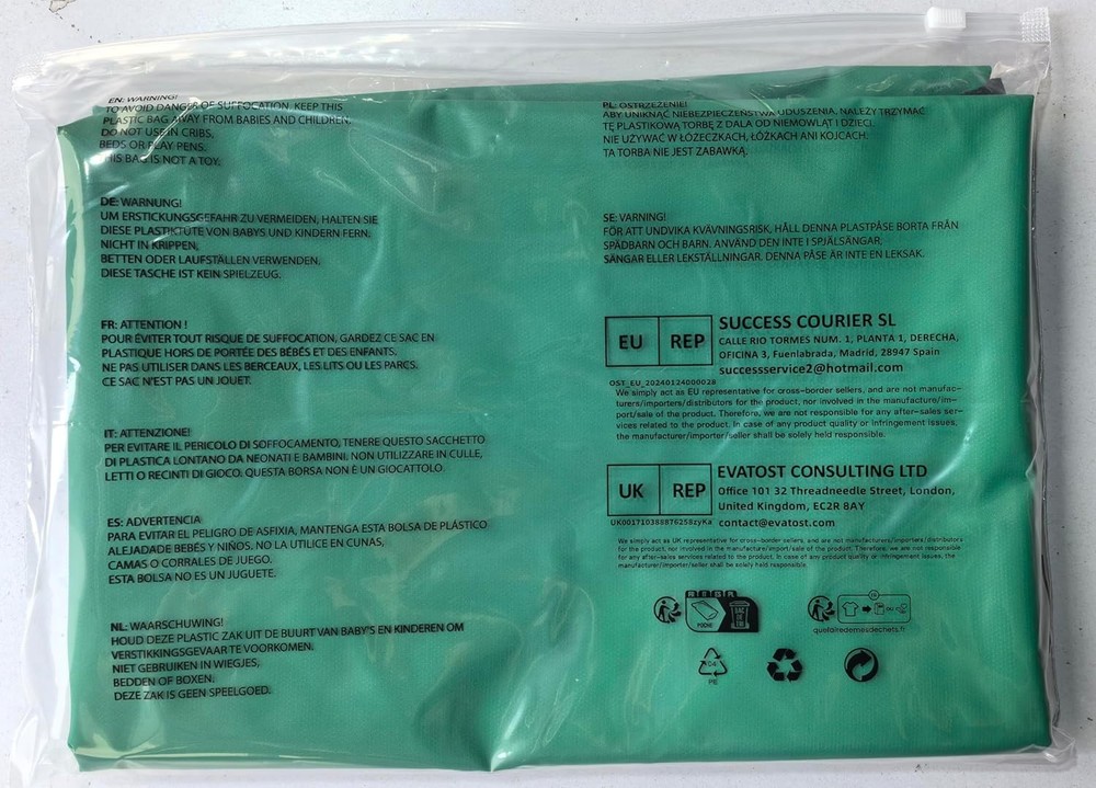Thicker Rubber Apron, Extra Long Adjustable Heavy Duty Green