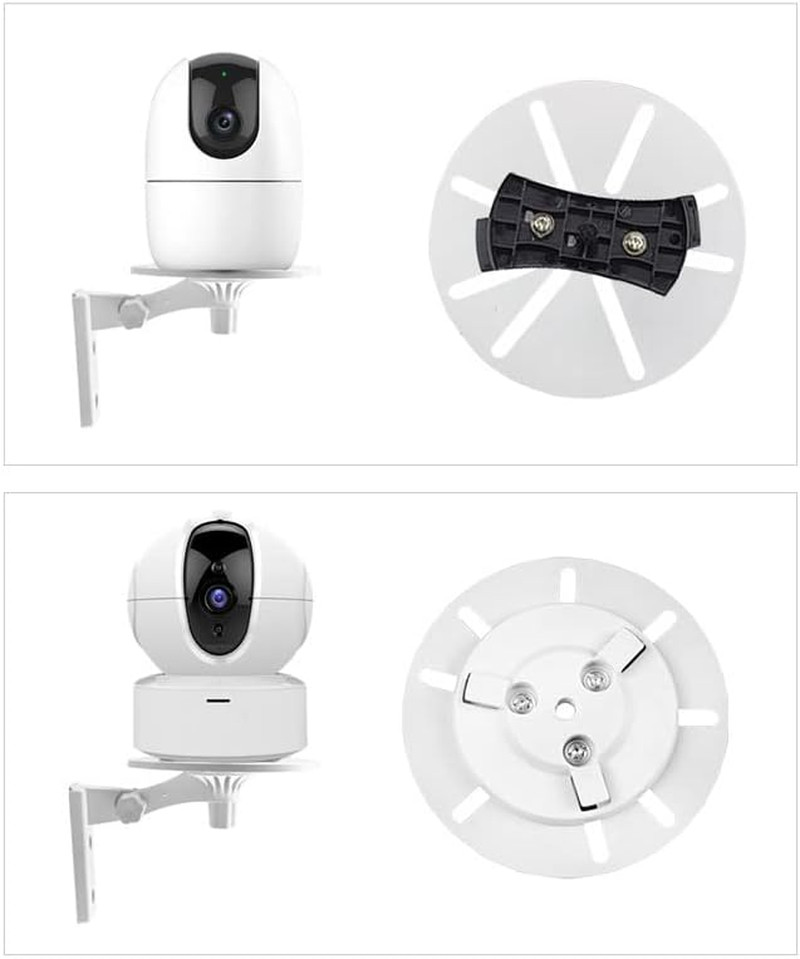 2 Pack Dome Camera Wall Mount L-Type Stand Cam Bracket Ceiling Support Base Hold