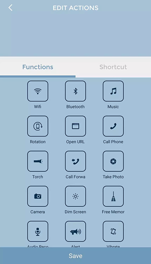 NFC Android Smart Button Battery-free Sticker Shortcut Button Black
