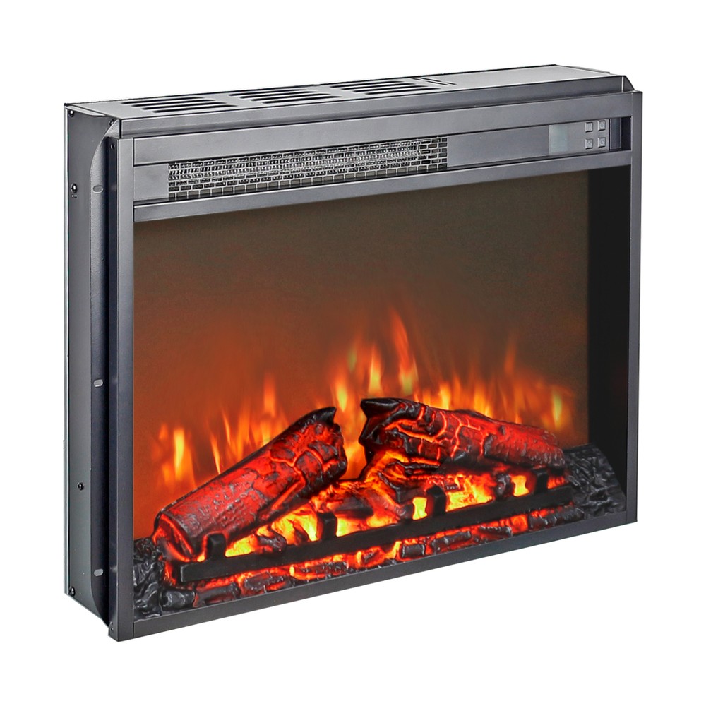 23 inch Electric Fireplace Inserts Recessed 5000 BTU W/ Remote Control and Timer