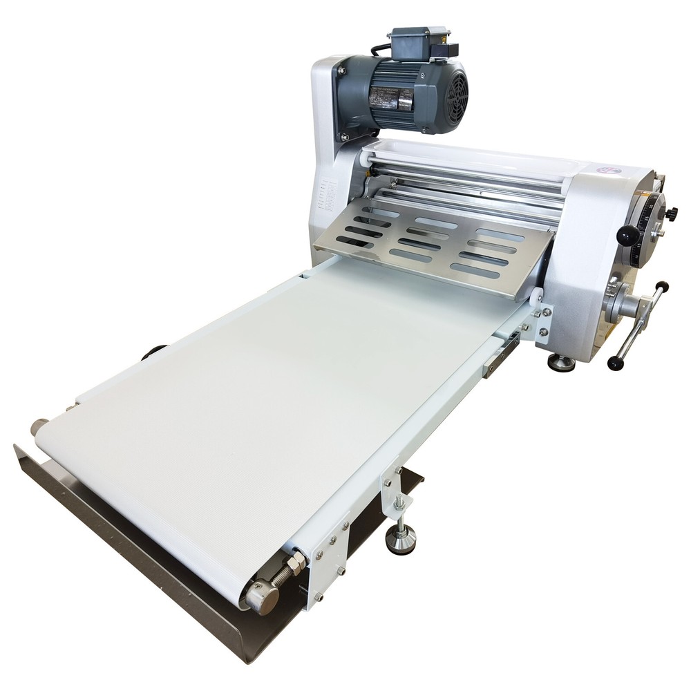110V Dough Sheeter Reversible Roller Croissant Roller Sheeter for Pastry Dough