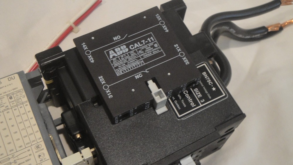 BN75C Contactor with ABB TA75 Relay