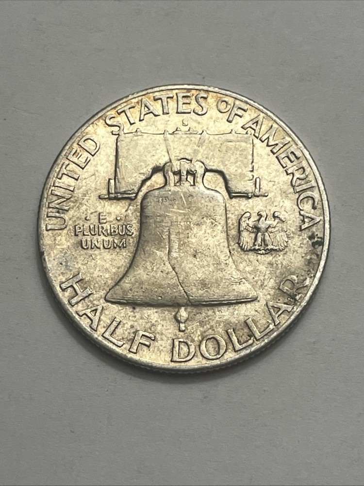 1949-S San Francisco Franklin Half Dollar, US 50c Silver Coin