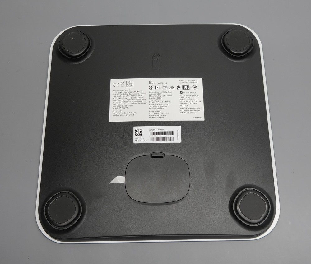 Fitbit Aria Air Digital Bathroom Scale FB203WT - White