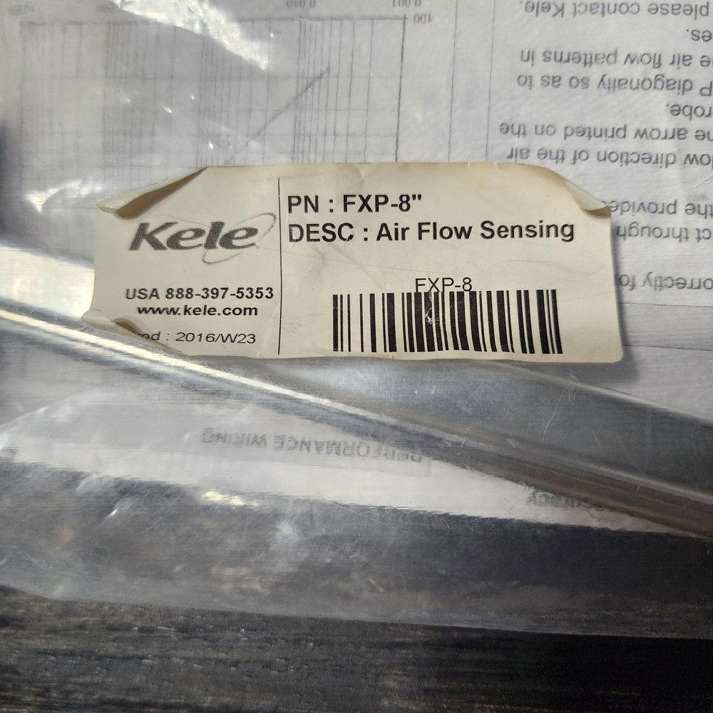 KELE FXP-8" Air Flow Sensing
