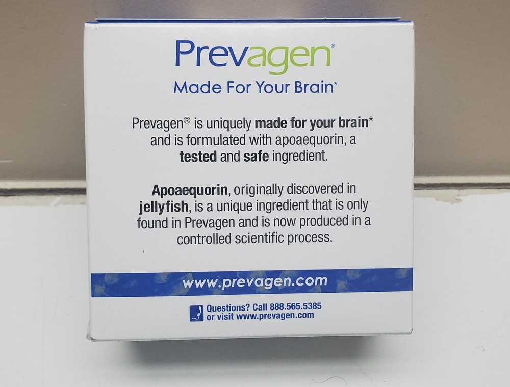 Prevagen Regular Strength 10mg Capsules - 60 Count (2 x 30)