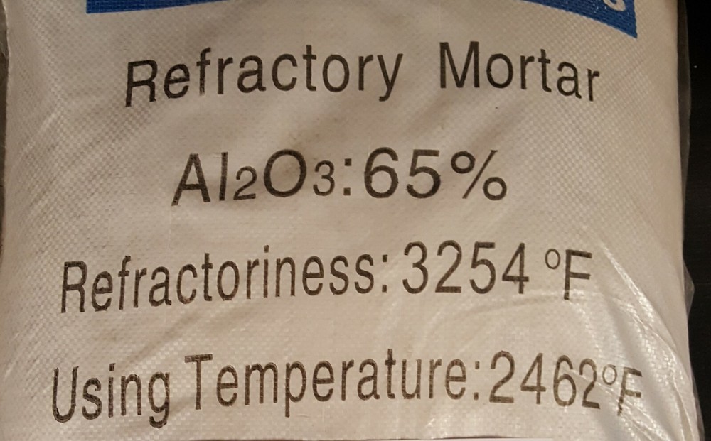 Laredo's Blacksmiths 5LB  REFCTY MORTAR 3000F