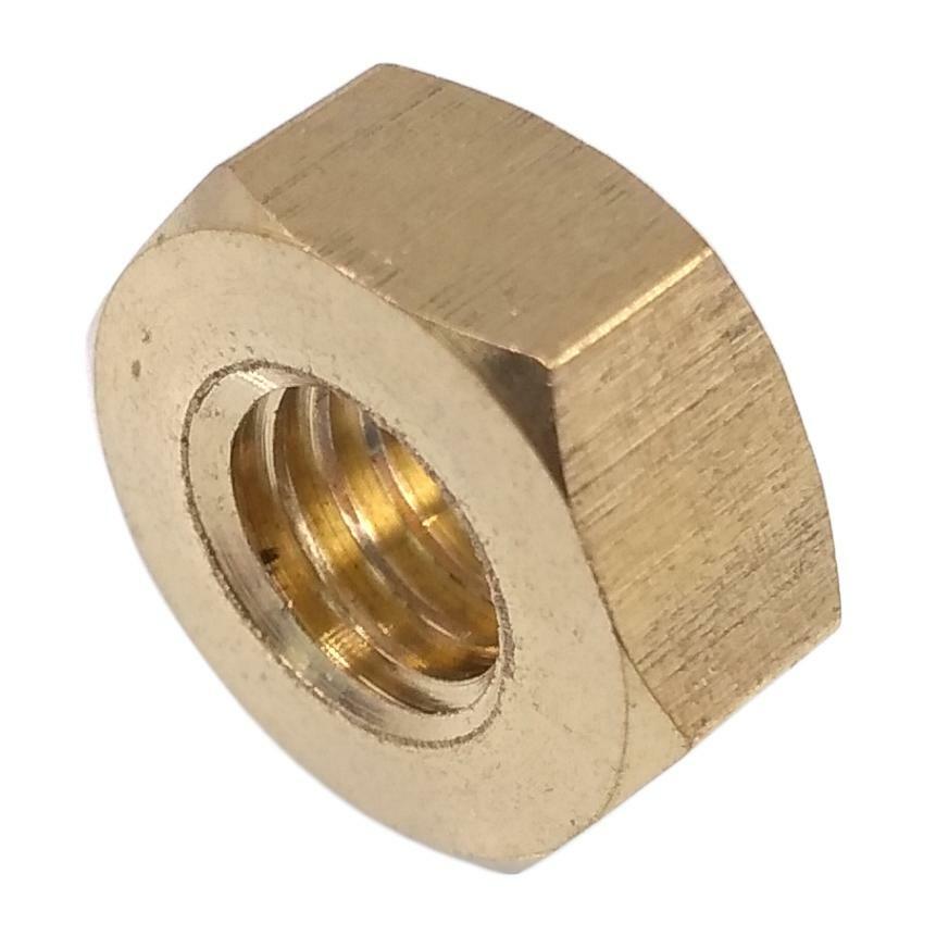 200pcs M5 Metric Thread Insert Screw Fastener Brass Hex Nut