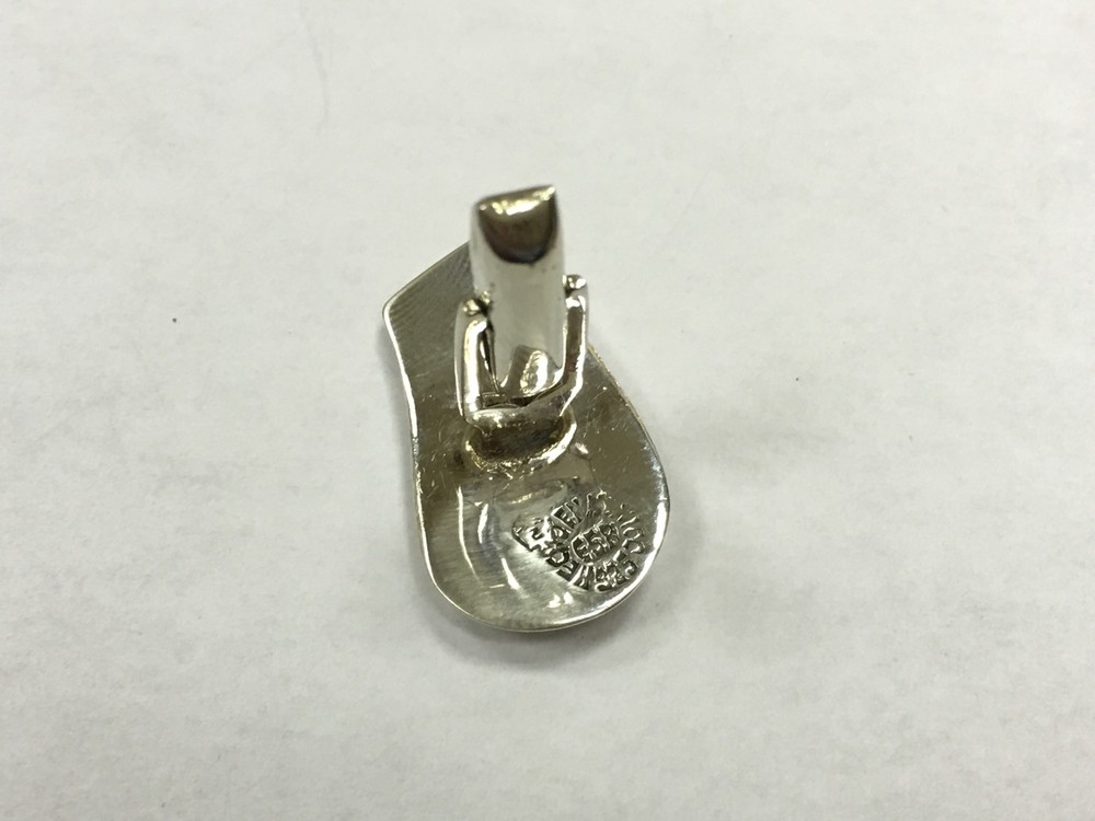 Sterling Silver Mexican Abalone Shell Cuff Links