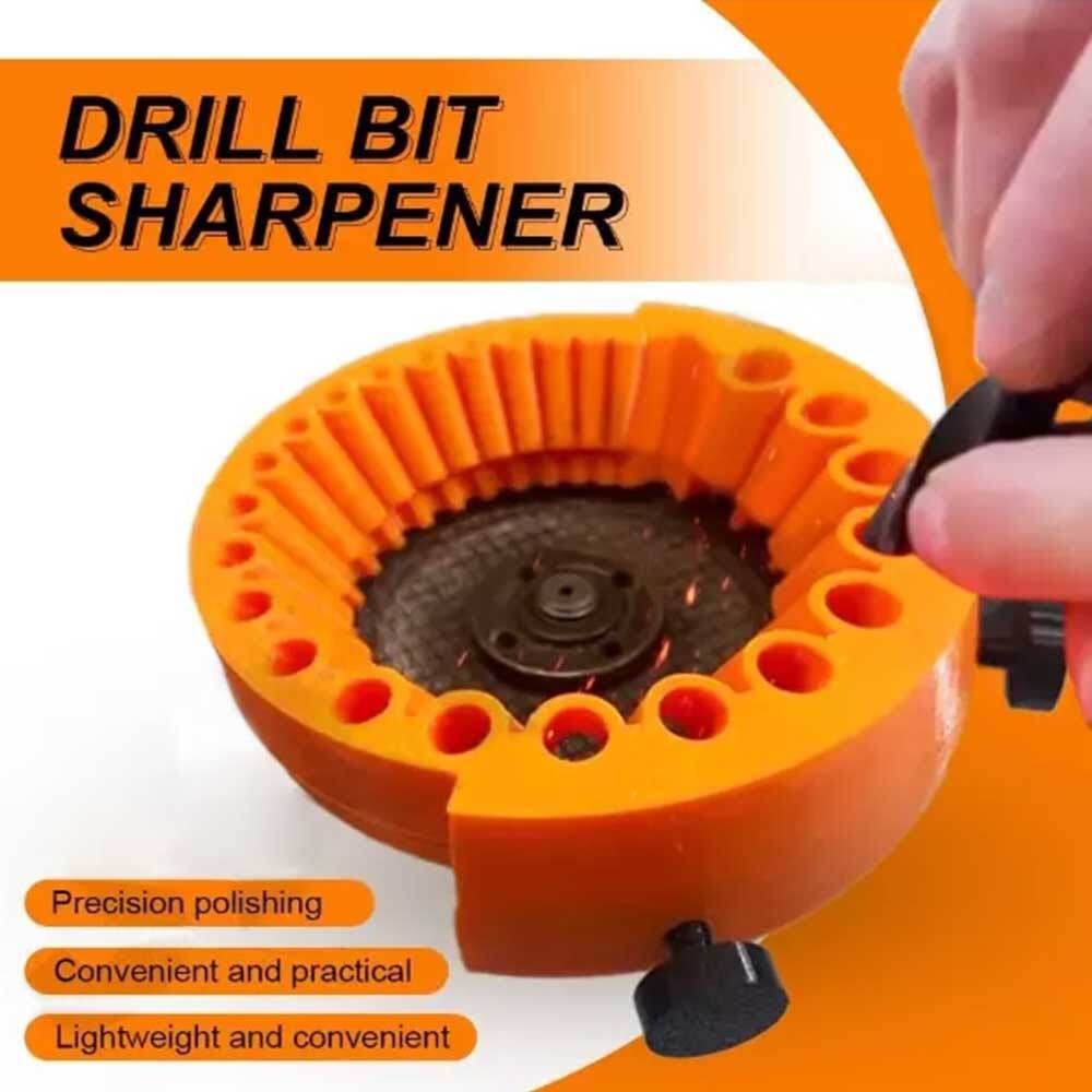 Handheld Drill Bit Sharpener for All Bits, Sharpening Jig for 125mm Grinder