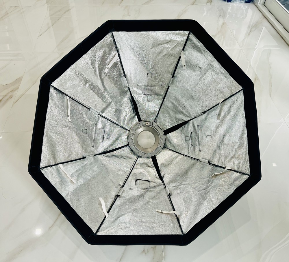 32 inch Impact Octabox Silver