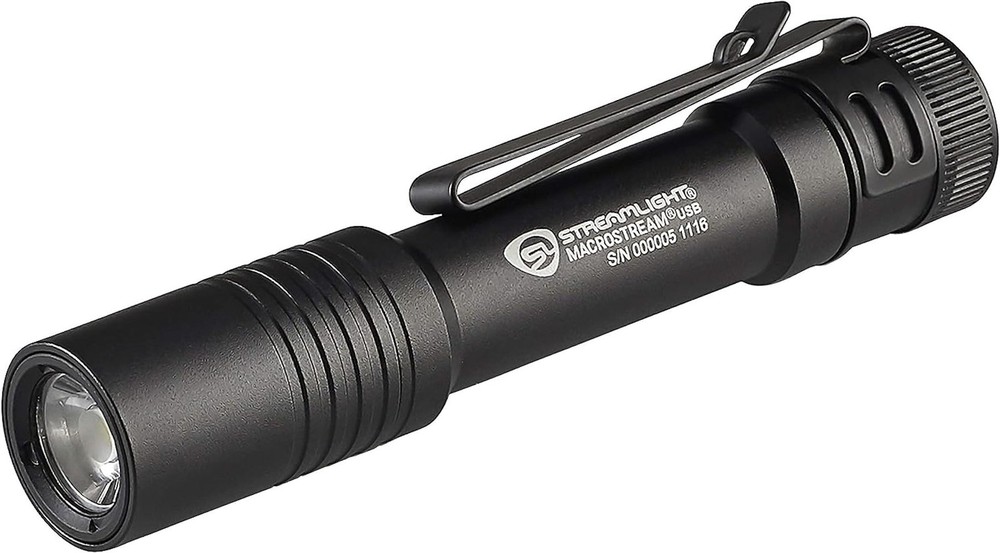 Streamlight 66320 Macrostream Flashlight 500 Lumens - USB Rechargeable Battery