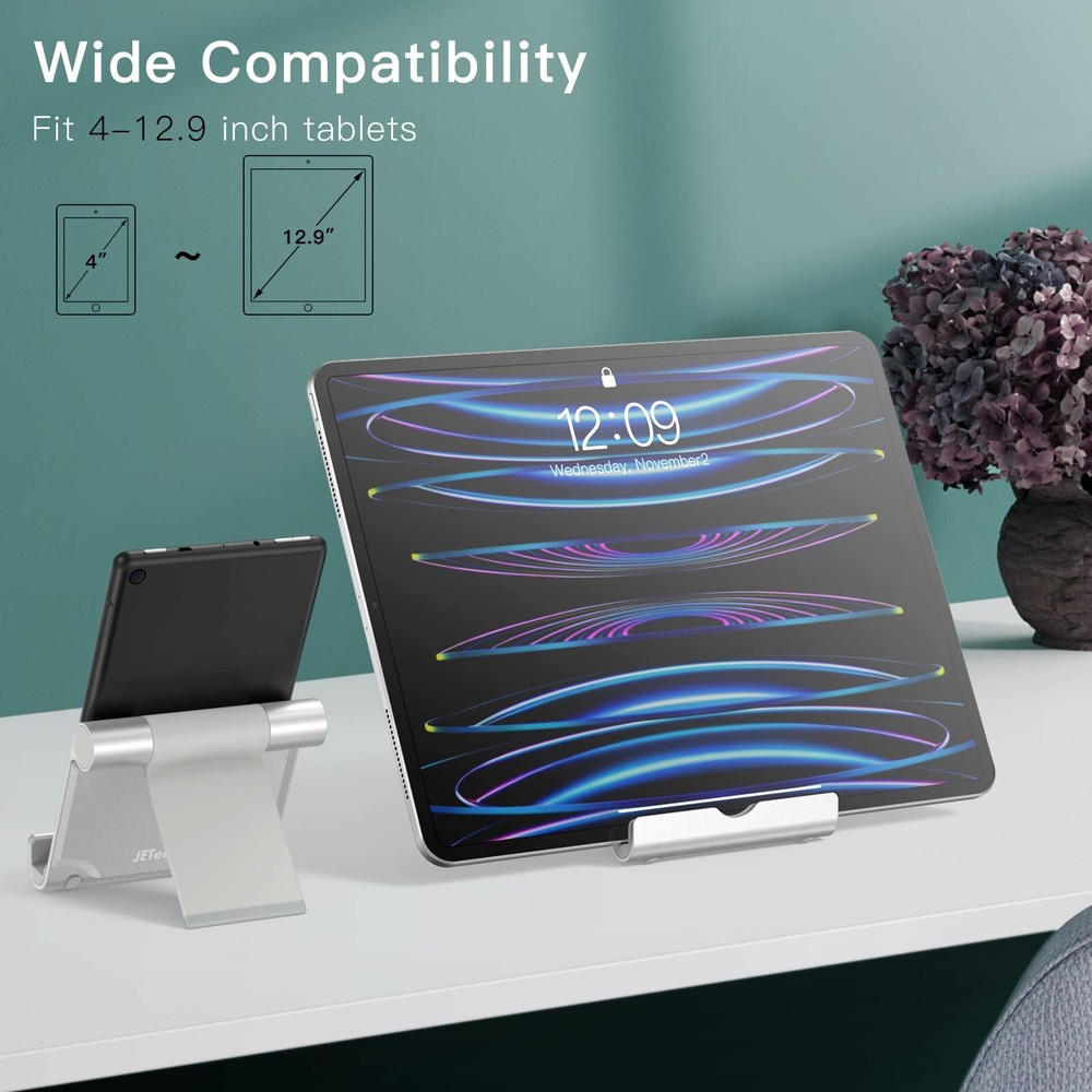 Tablet Stand Adjustable, Tablet Holder for 4 - 13 Inch Tablet