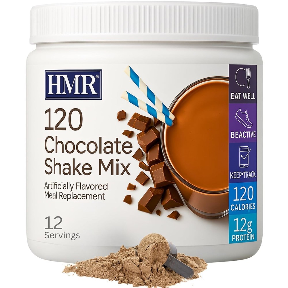 Chocolate meal replacement shake powder for nutrition