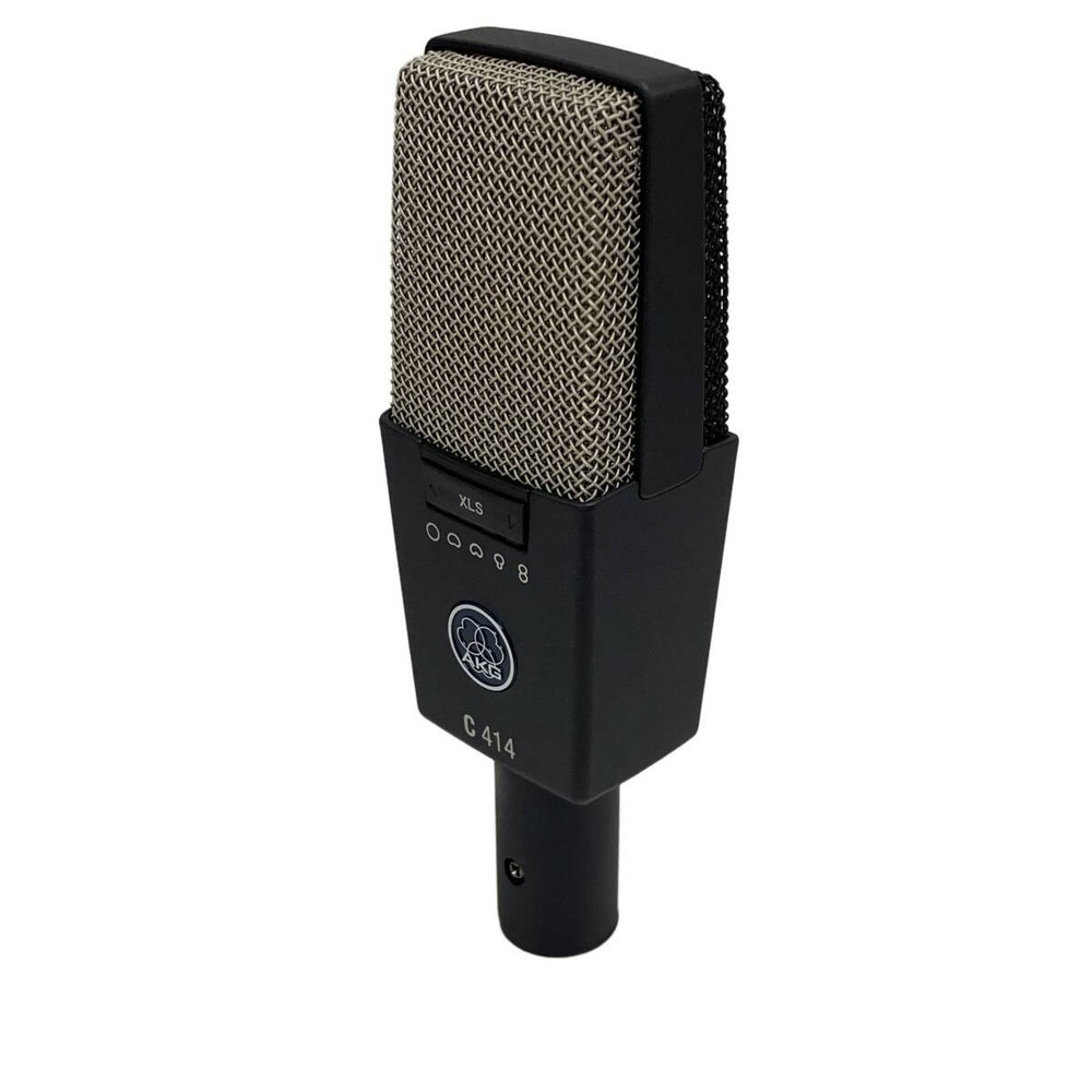 AKG C414 XLS Reference Multipattern Condenser Microphone Studio w/ Hard Case