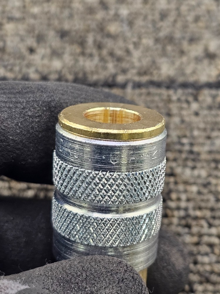 Dixon 0.35" NPT Brass Quick Coupling, Socket Connector