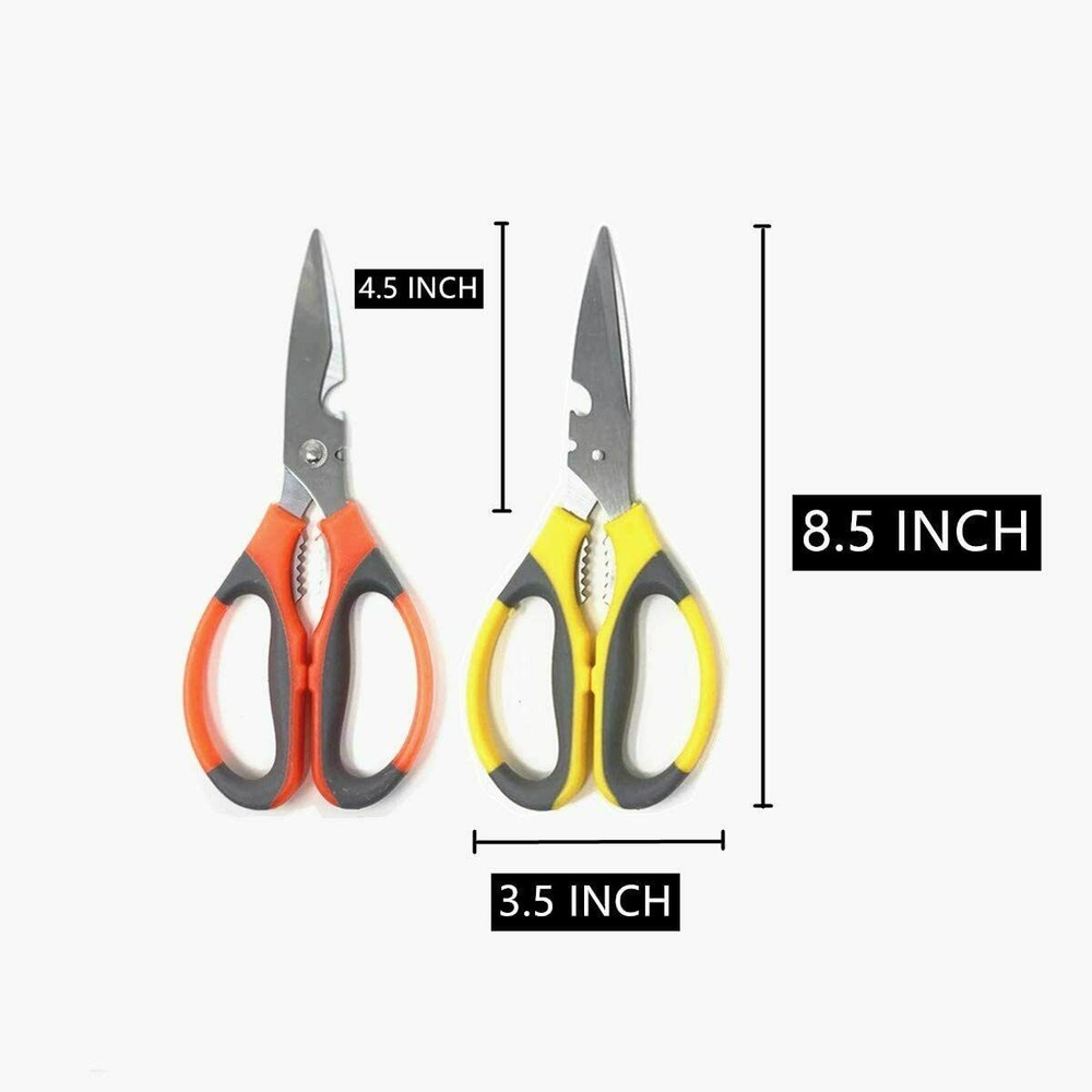 Household Scissors Stainless Multipurpose Top Quality 4 Pack