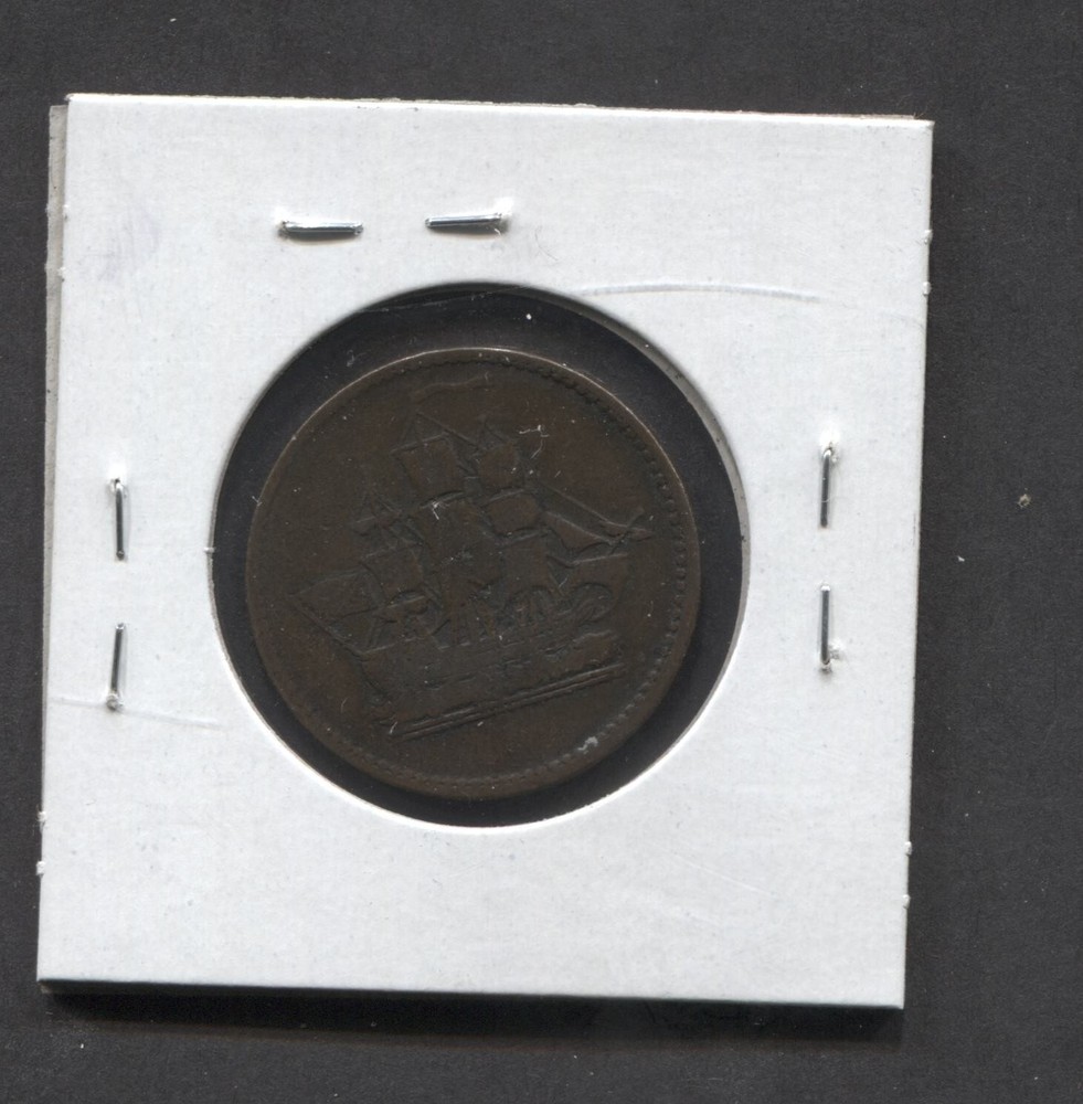 Canada- Ships, Colonies & Commerce Vintage Token