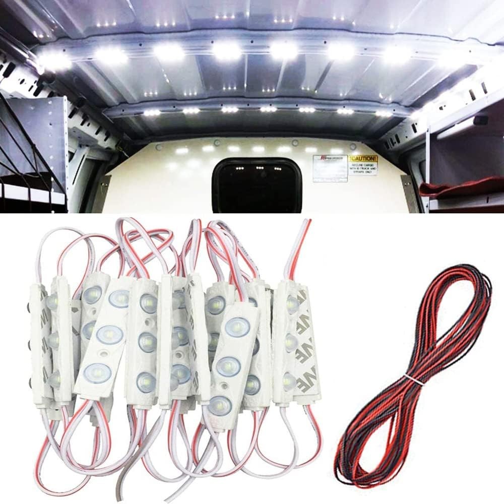 60 LED Van Light Car Interior Light Bright White Lighting Dome Lamp Ceiling Work