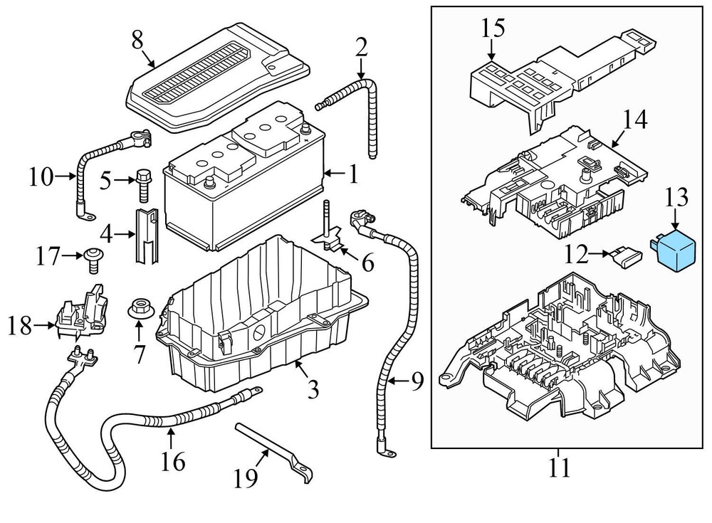 MULTIFUNCTION RELAY # 370 - AUDI / VW / PORSCHE