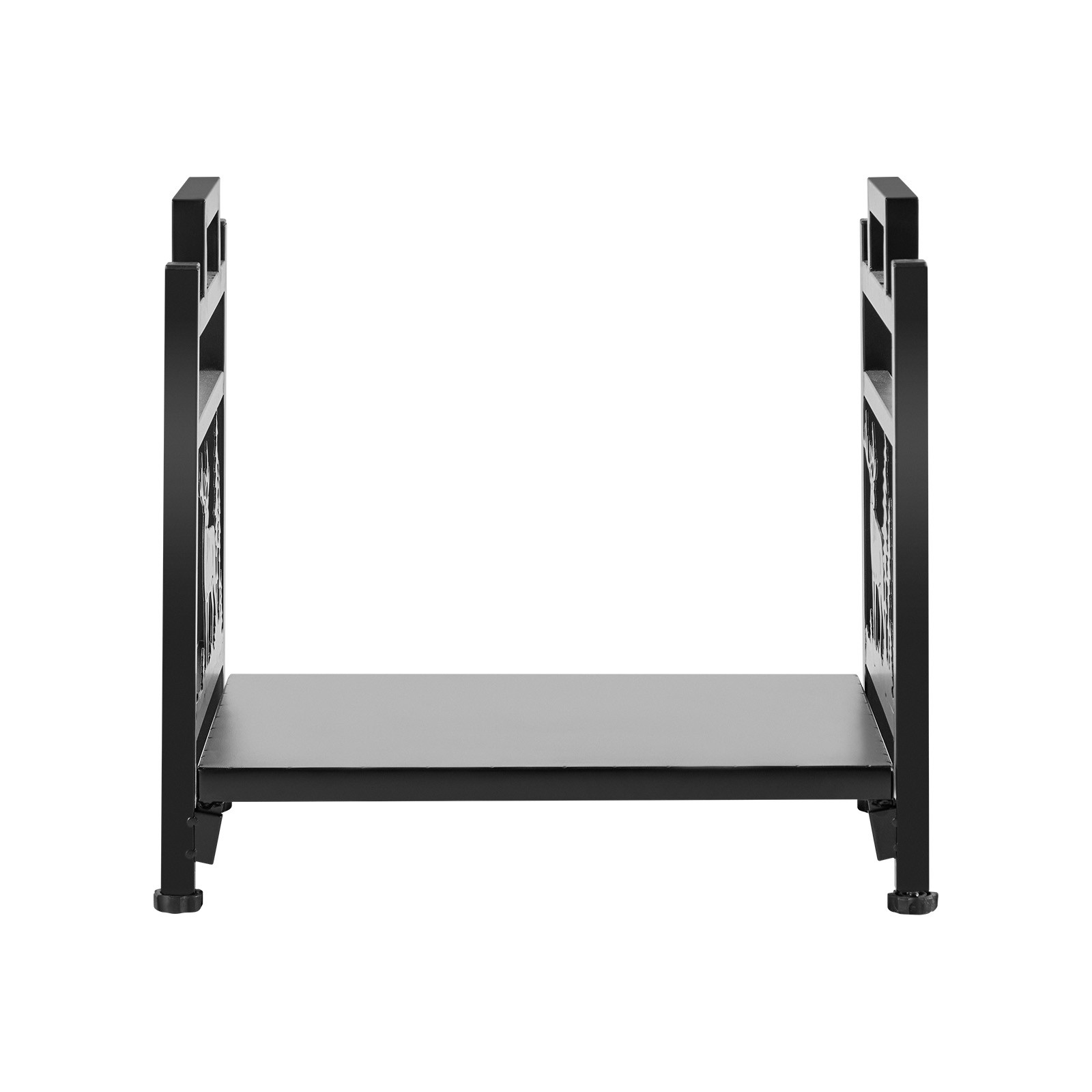 Uimoso Indoor Firewood Rack 1.5 ft Durable Steel Frame Log Holder for Fireplace