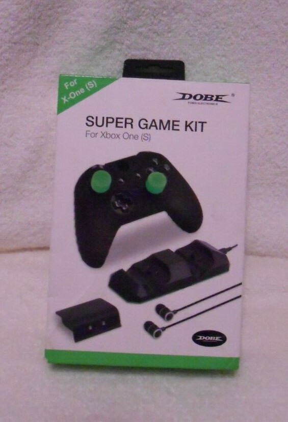 Dobe Xbox One S System Wireless Controller Super Game Kit- Headphone Battery etc