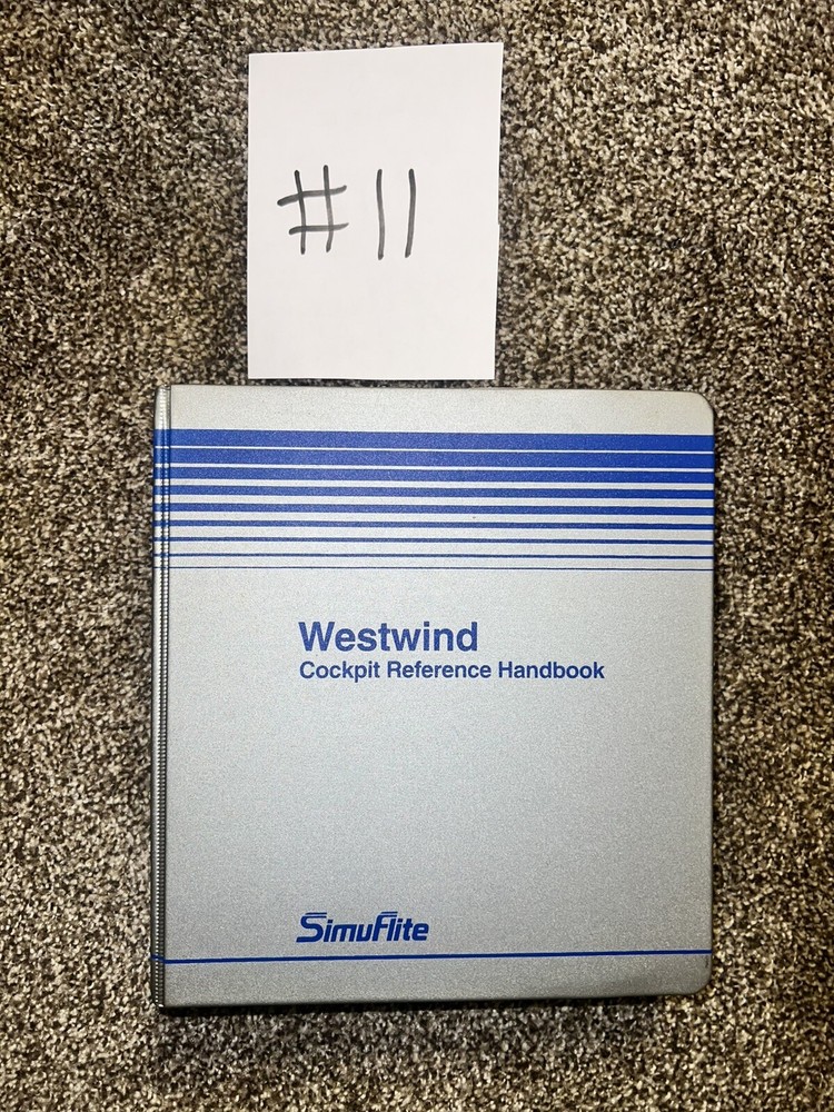 SimuFlite Westwind Cockpit Reference Handbook