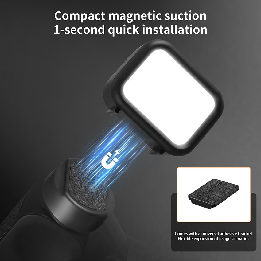 For Insta360 Link2/2C/2PRO Camera Fill Light 4-speed Brightness Adjustable Light