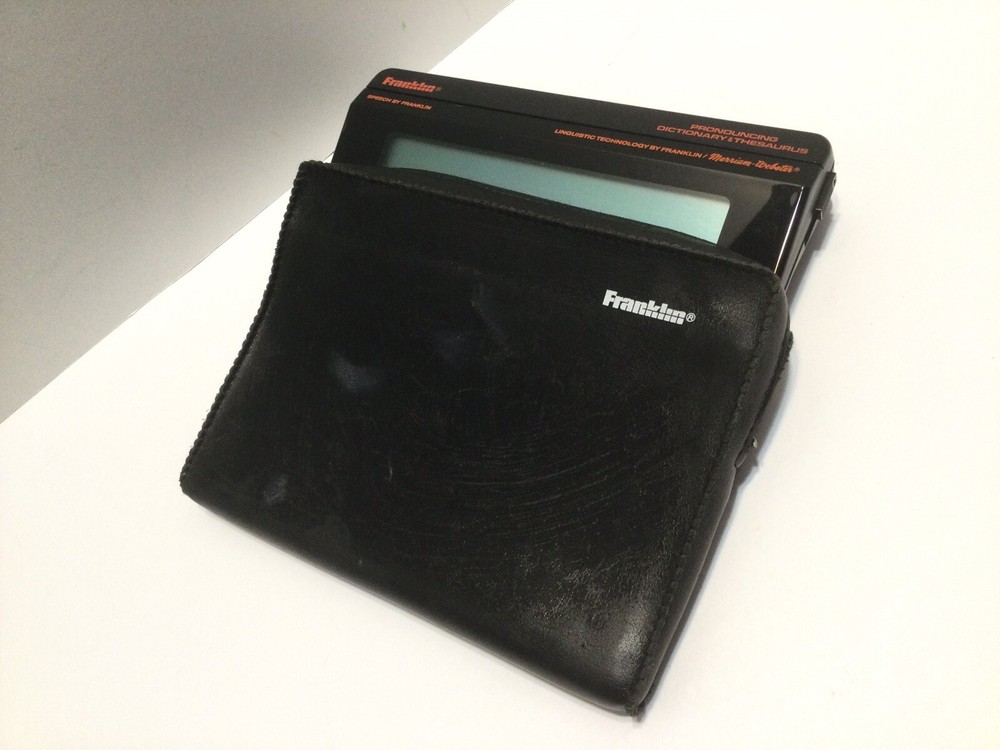 Franklin Language Master LM4000 Talking Pronouncing Dictionary Thesaurus Tested