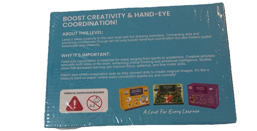 Scribble Smart Workbook Level 02 Creative Coordination & Mindfulness NEW Sealed